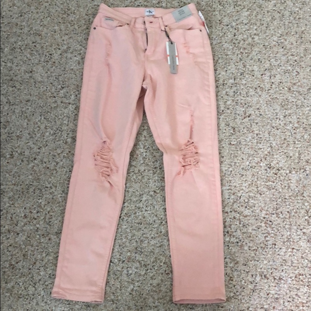 Pink Calvin Klein Jeans